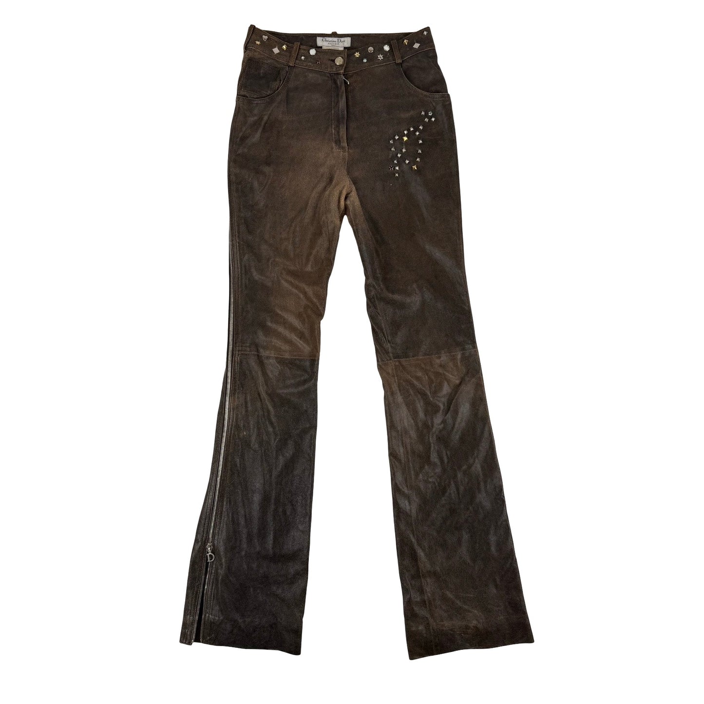 Dior leather flares