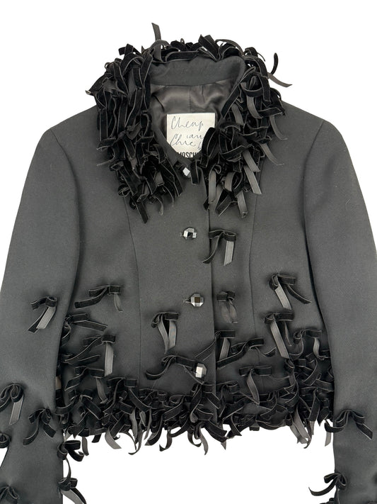 Black moschino Cheap & chic jacket