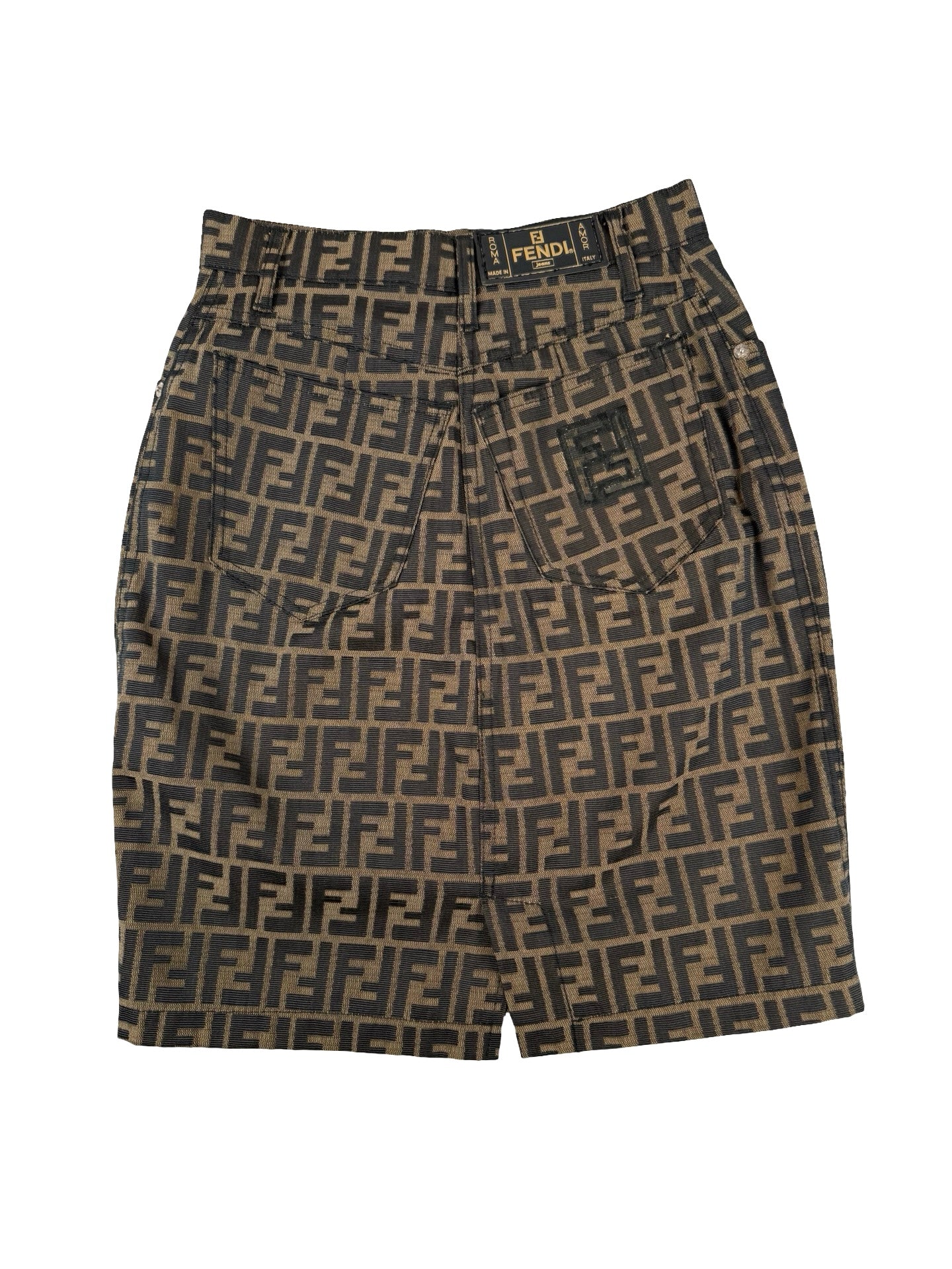 Fendi Zucca skirt