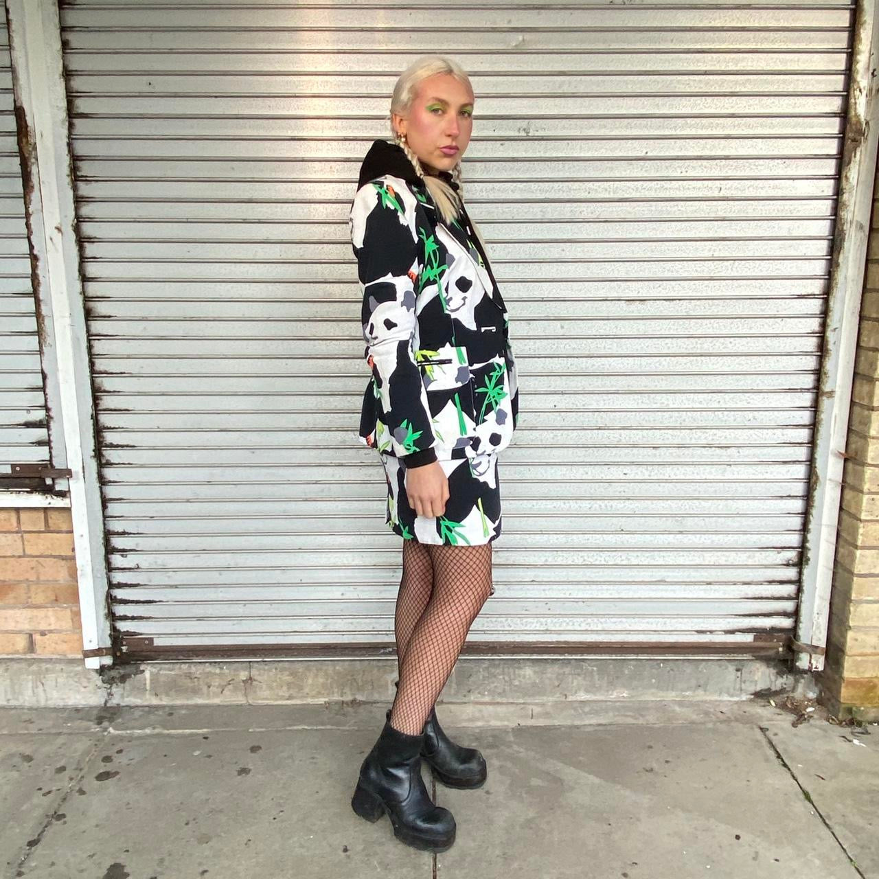 Iceberg History Panda thick blazer jacket