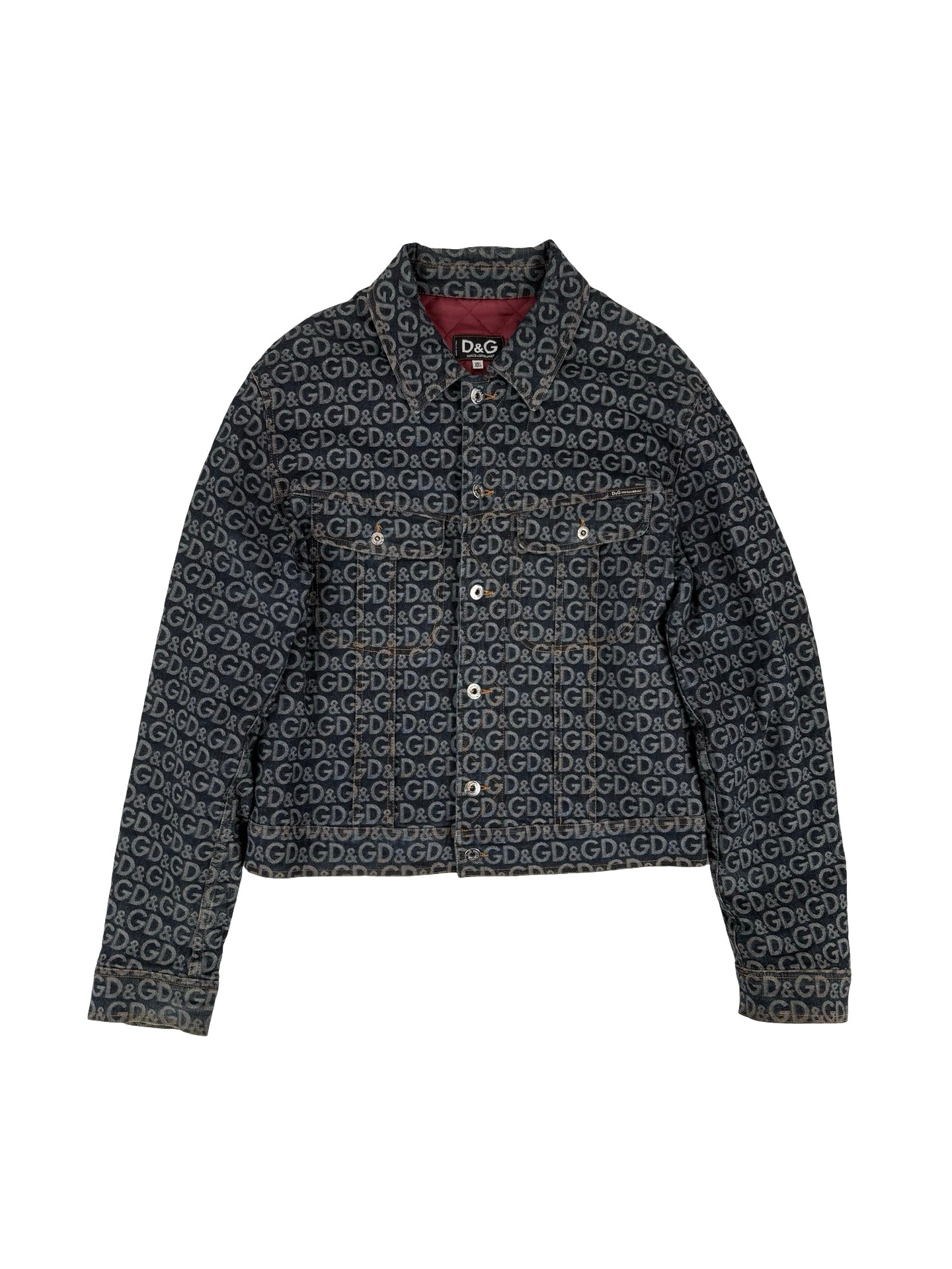 Mens Dolce & Gabbana D&G logo denim jacket