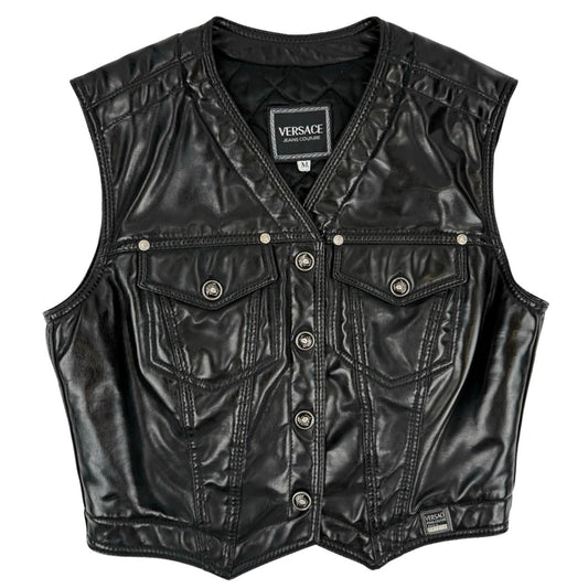 Versace pvc waistcoat