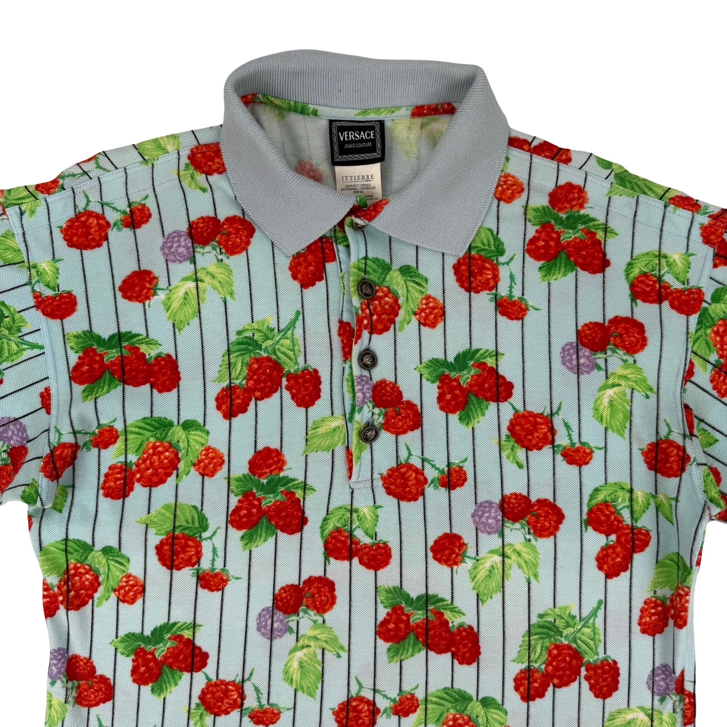 Versace berry shirt