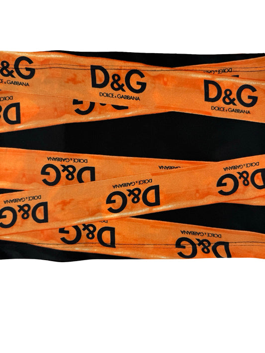Dolce & Gabbana tape orange boobtube