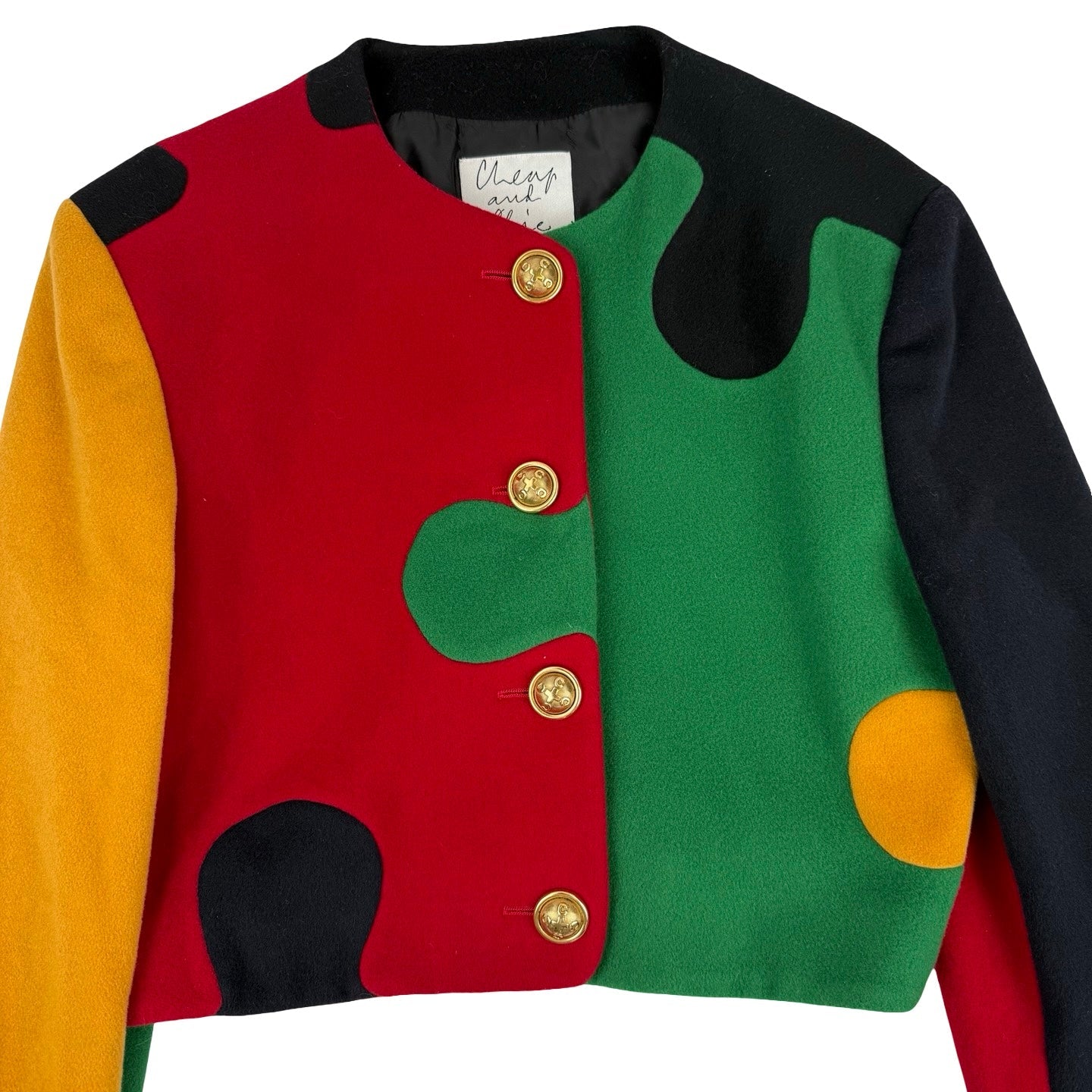 Moschino jigsaw jacket