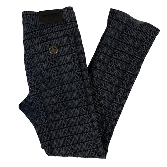 Moschino logo jeans