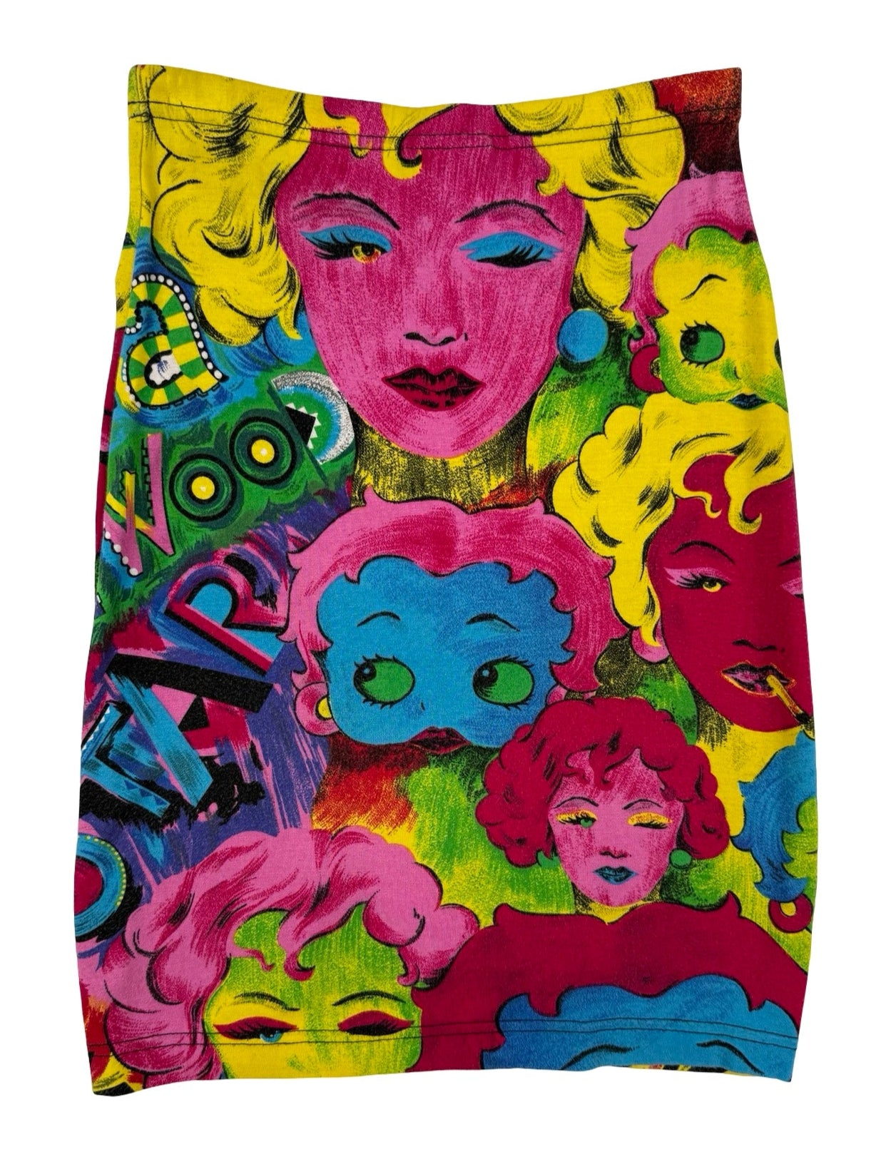 Versace icon Marylin betty Boop skirt