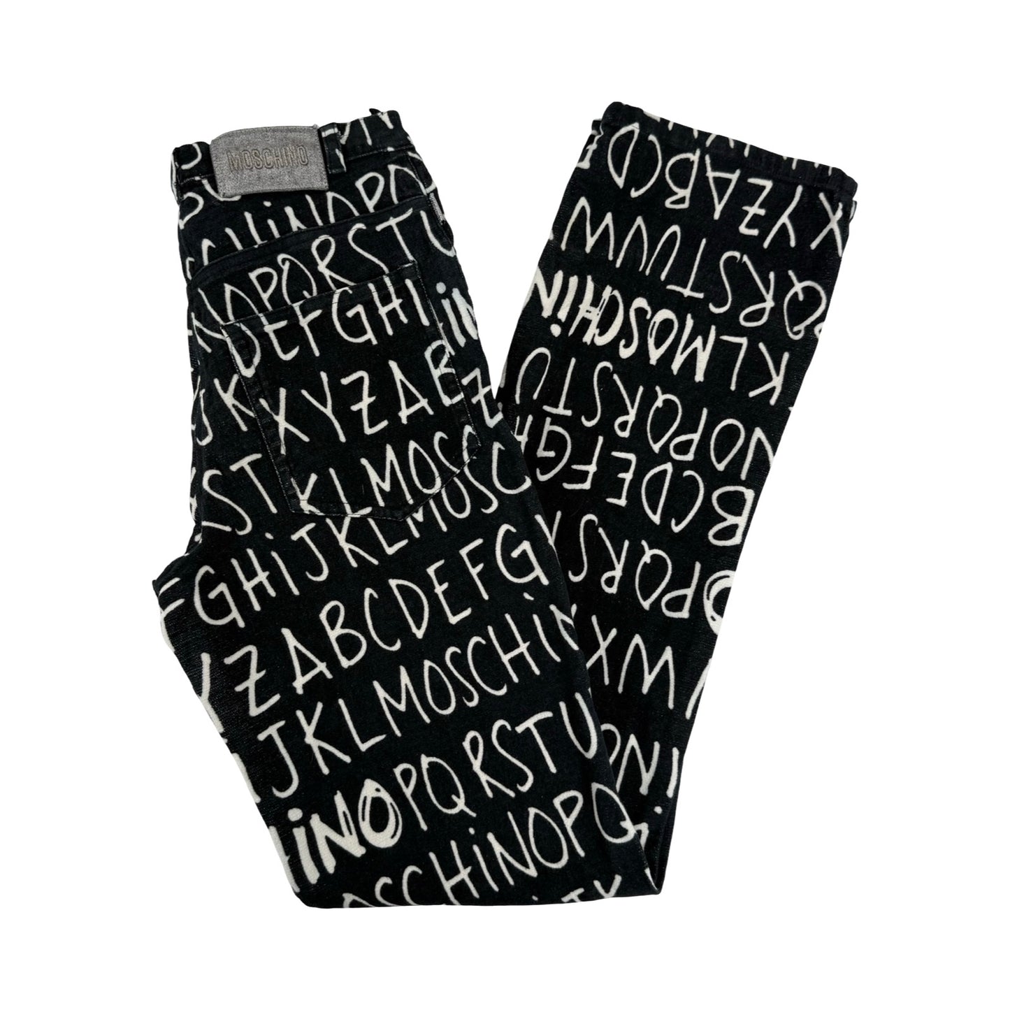 Moschino Alphabet Jeans