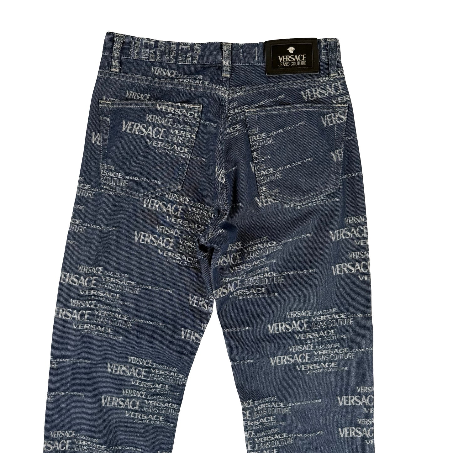 Versace repeat denim