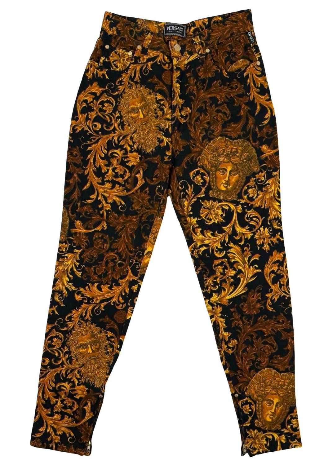 Versace Baroque medusa jeans