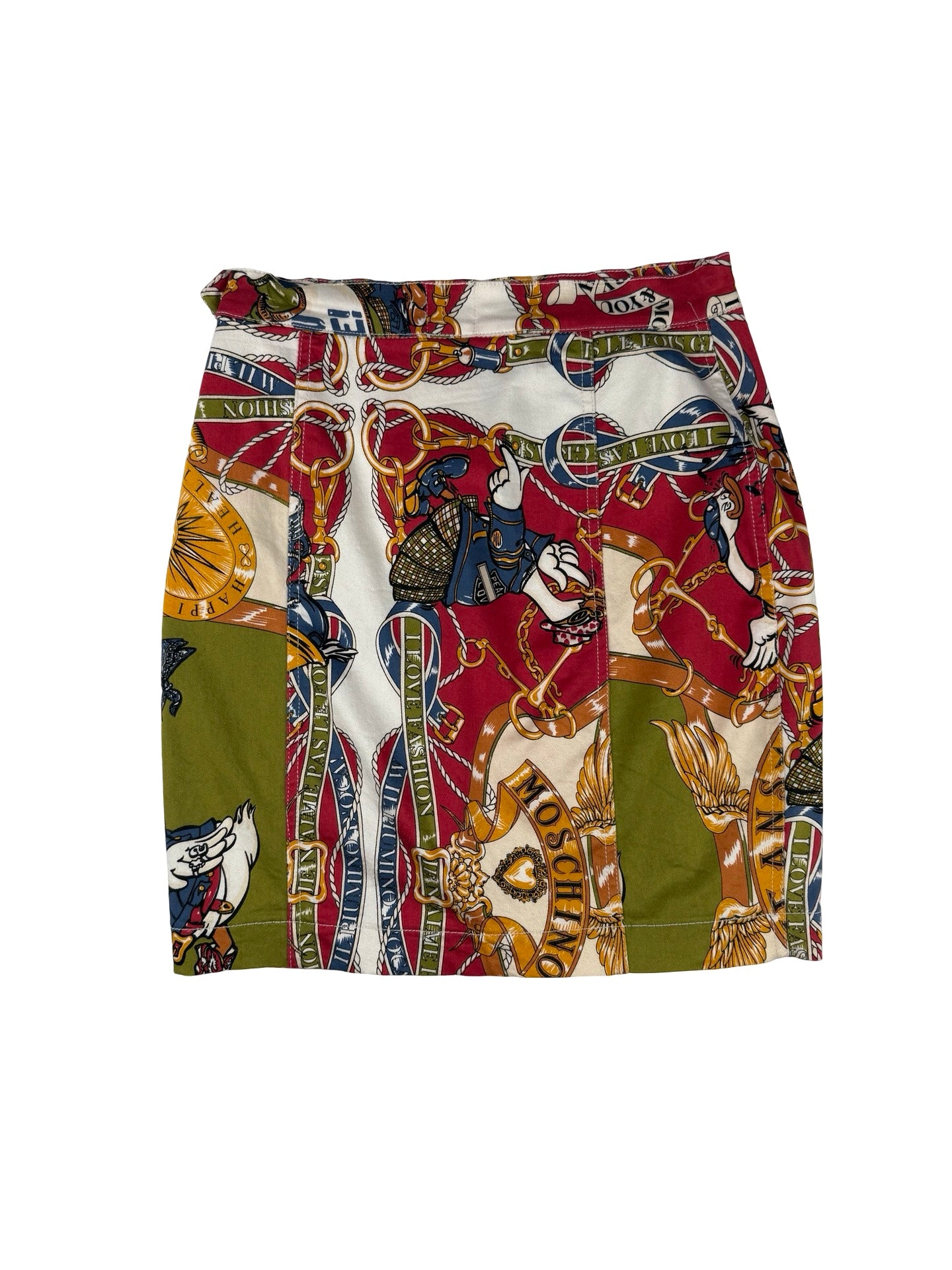 Moschino goose skirt