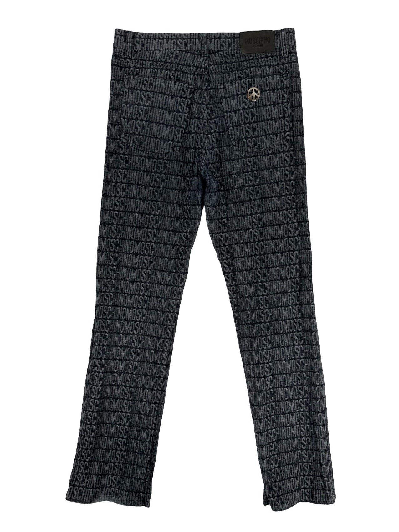 Moschino logo jeans