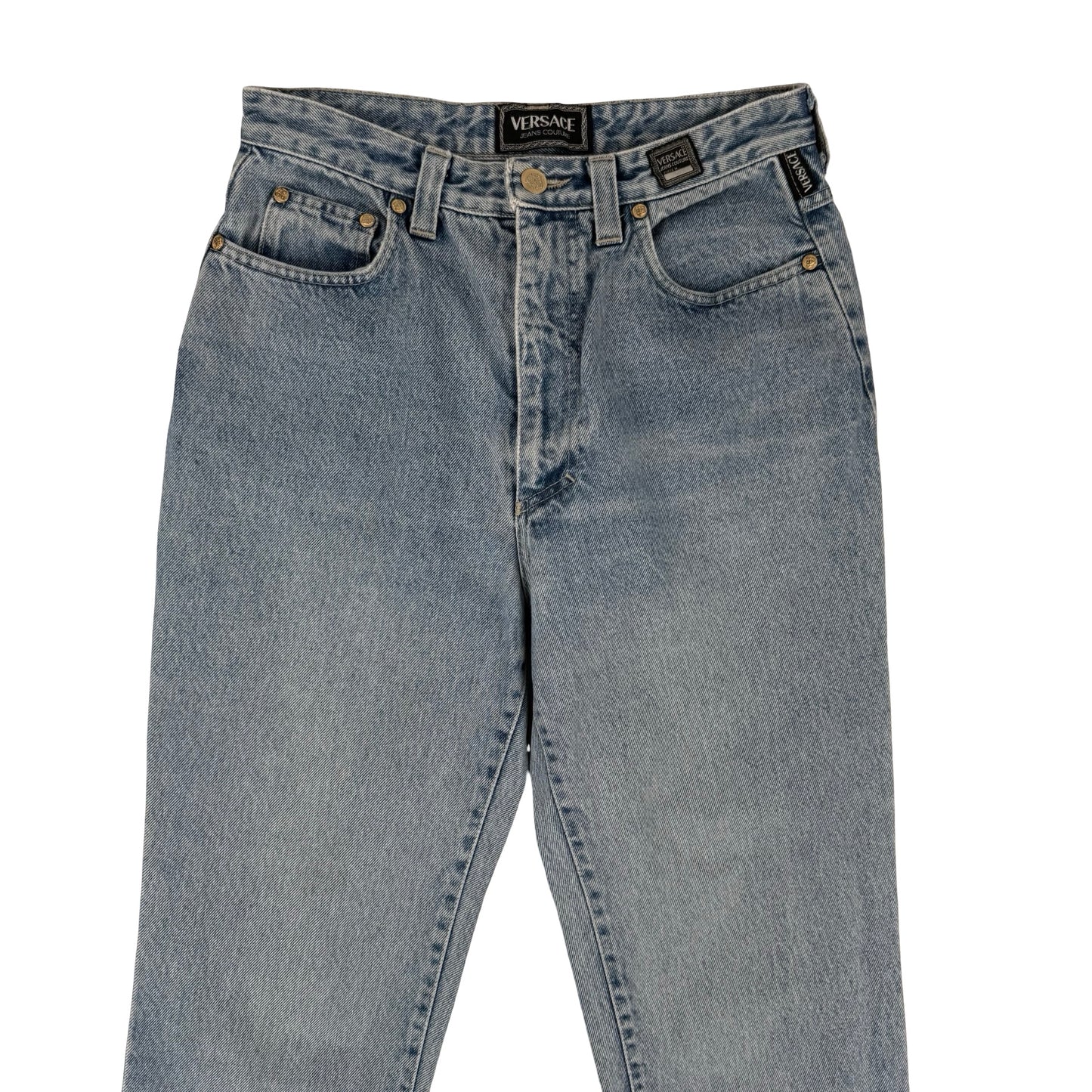 Versace denim mom jeans