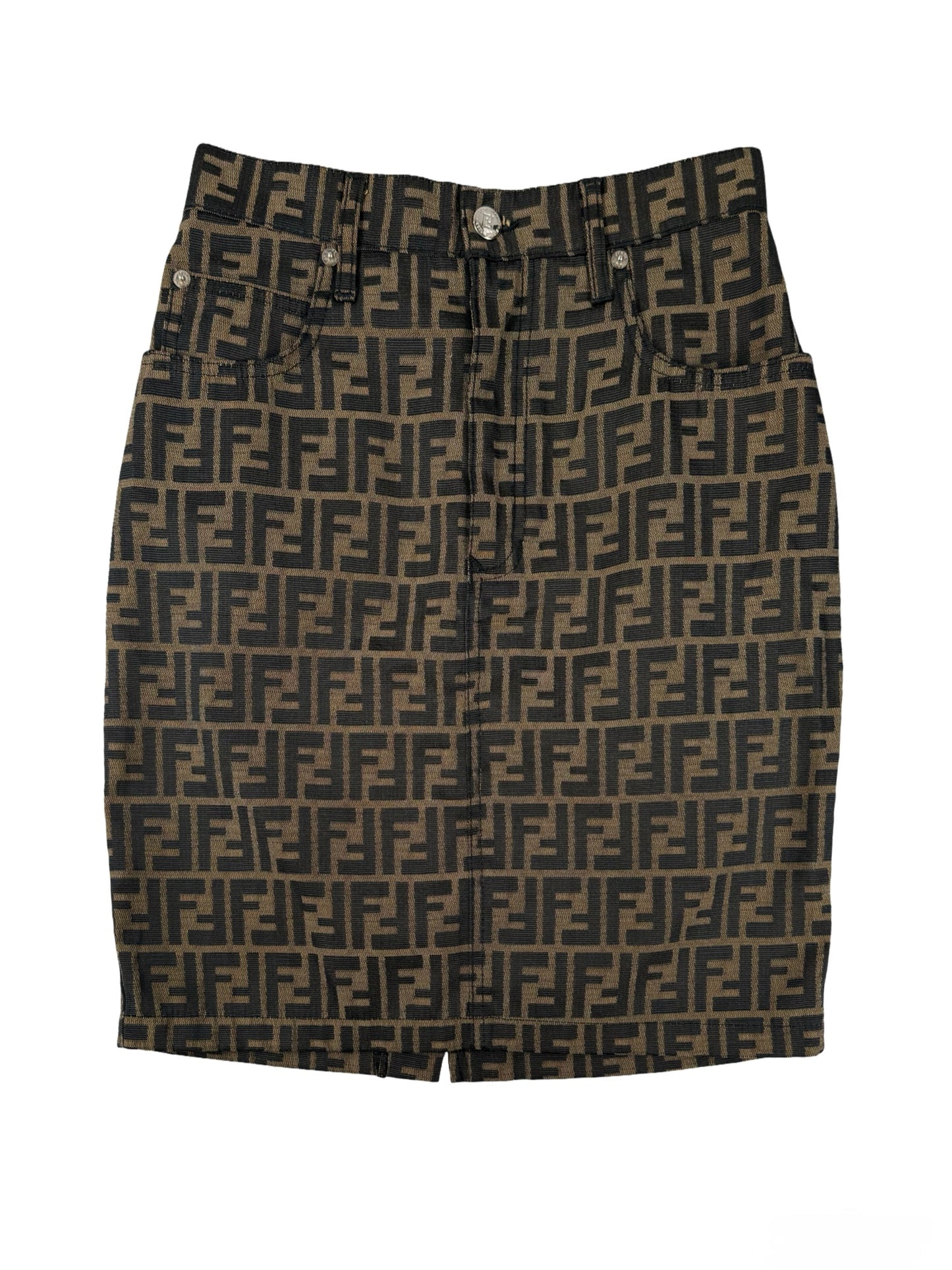 Fendi Zucca skirt