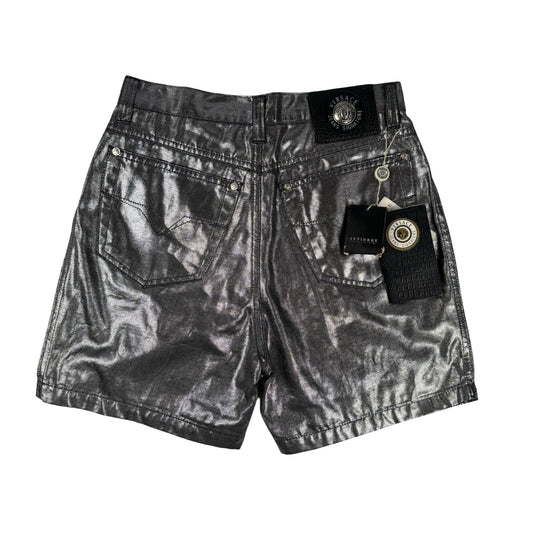 Versace silver shorts